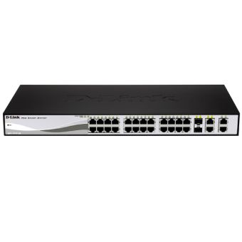 D-Link 24-Port PoE Fast Ethernet WebSmart Switch