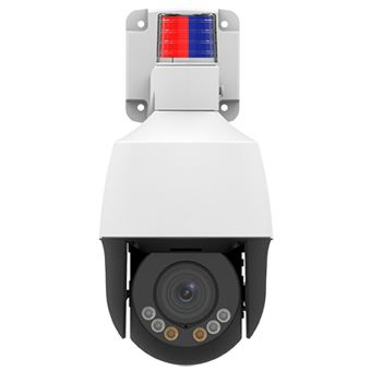 Alibi Vigilant Performance Series 5MP IllumiNite Starlight SmartSense 4X IP Varifocal Mini-PTZ Active Deterrent Camera with Active Deterrence