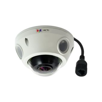 ACTi 5MP 50' IR WDR IP Fisheye Security Camera