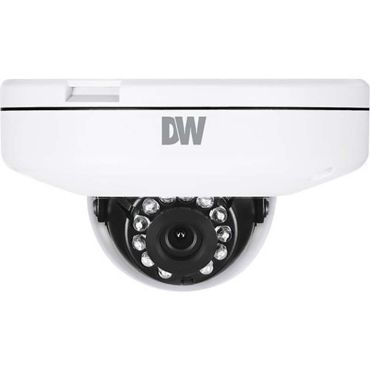 MEGApix 4MP Ultra-Low-Profile IR Vandal Dome IP Camera with DMP Integration 4mm Fixed Lens