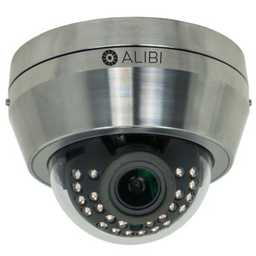 Alibi Witness HD-TVI 1080p 80' IR WDR Steel Vandalproof Dome Camera