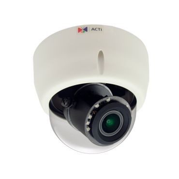 ACTi 3MP 100' IR WDR IP Indoor PTZ Dome Security Camera