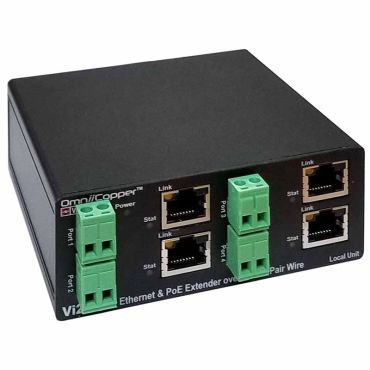 4-1-Port, Single pair Ethernet and PoE Receiver