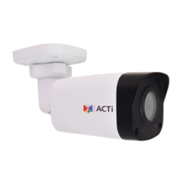 ACTi 4MP Mini Bullet with D/N, Adaptive IR, Superior WDR, SLLS, Fixed Lens